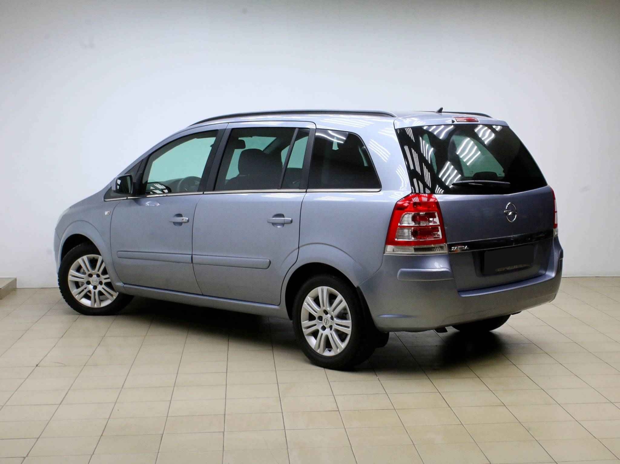 Opel Zafira, B Рестайлинг