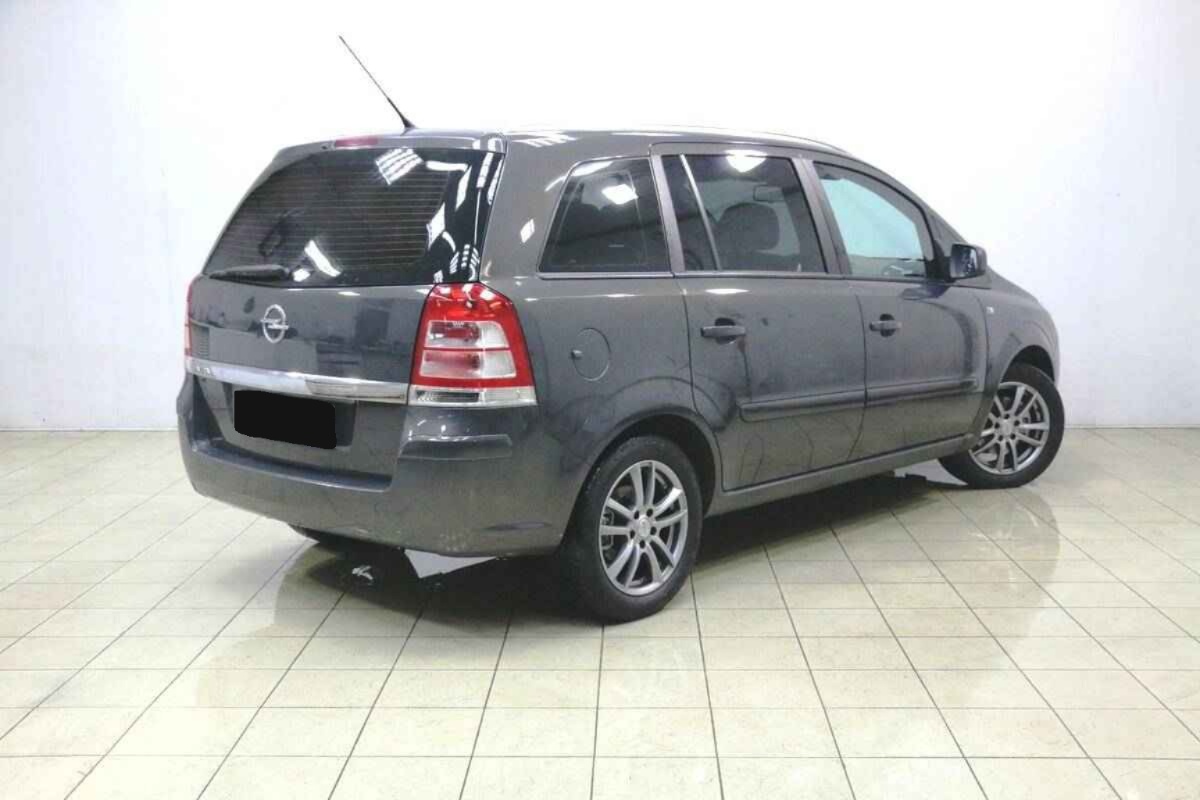 Opel Zafira, B Рестайлинг