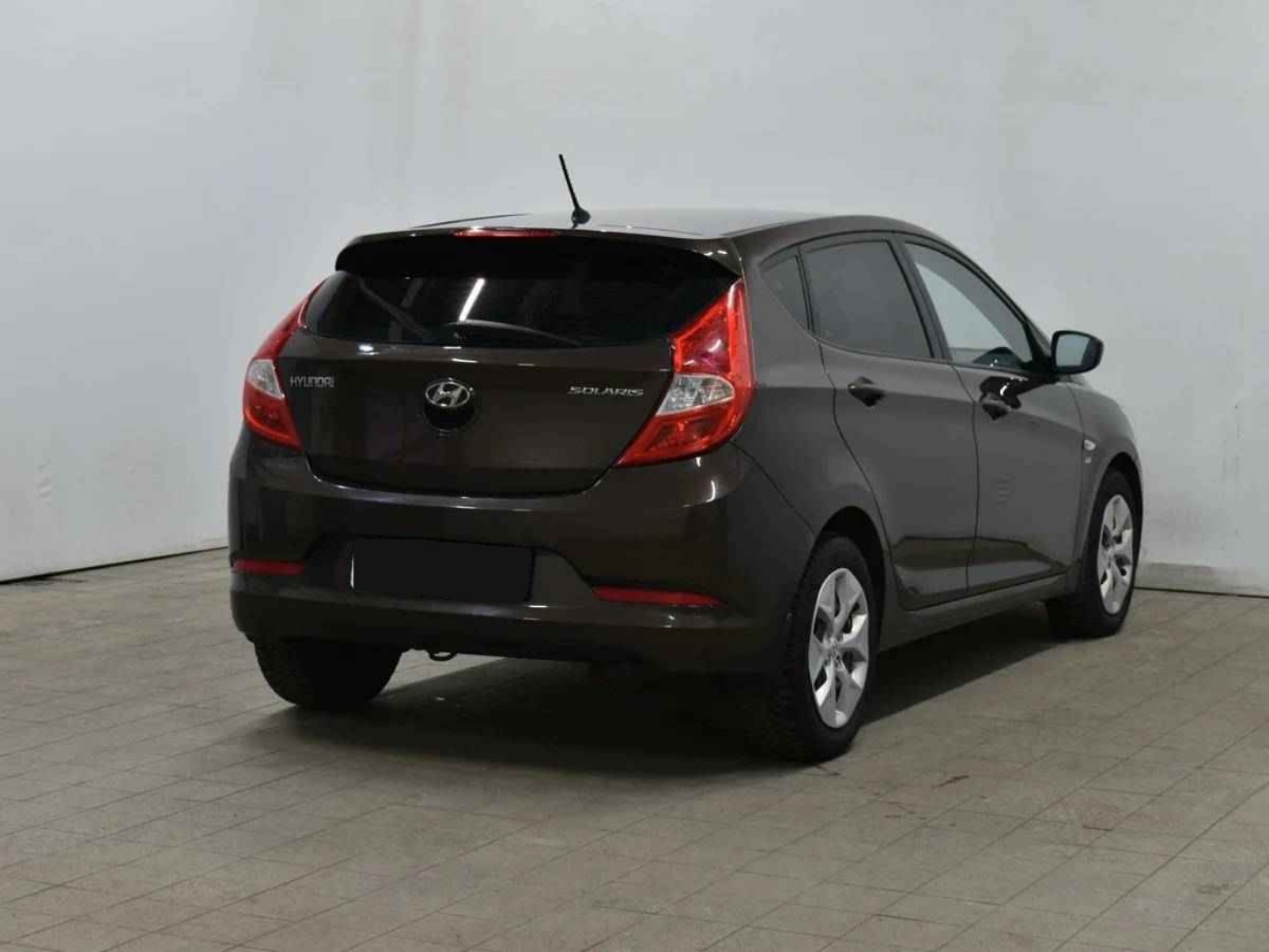 Hyundai Solaris, I Рестайлинг