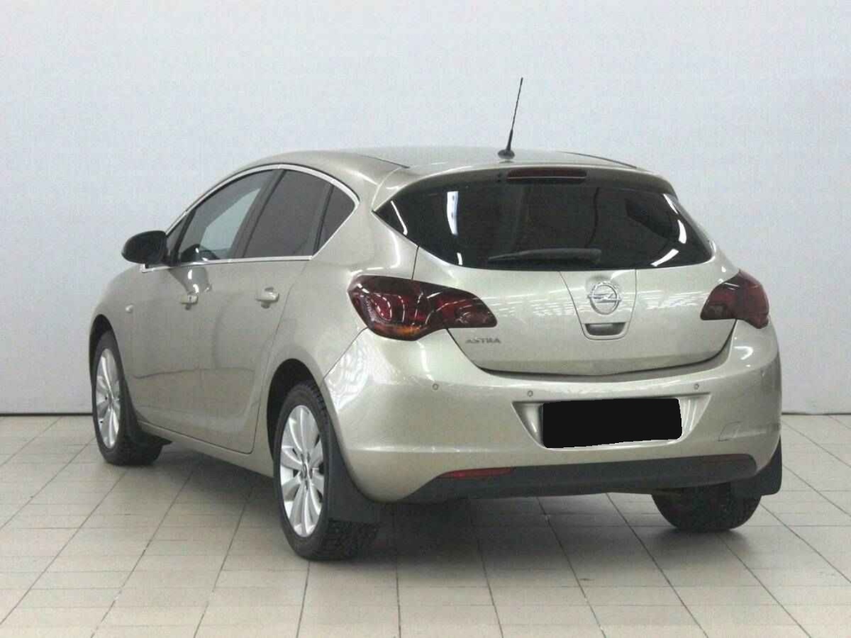 Opel Astra, J Рестайлинг