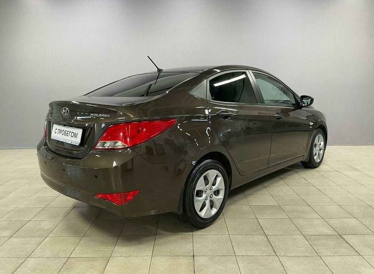 Hyundai Solaris, I Рестайлинг